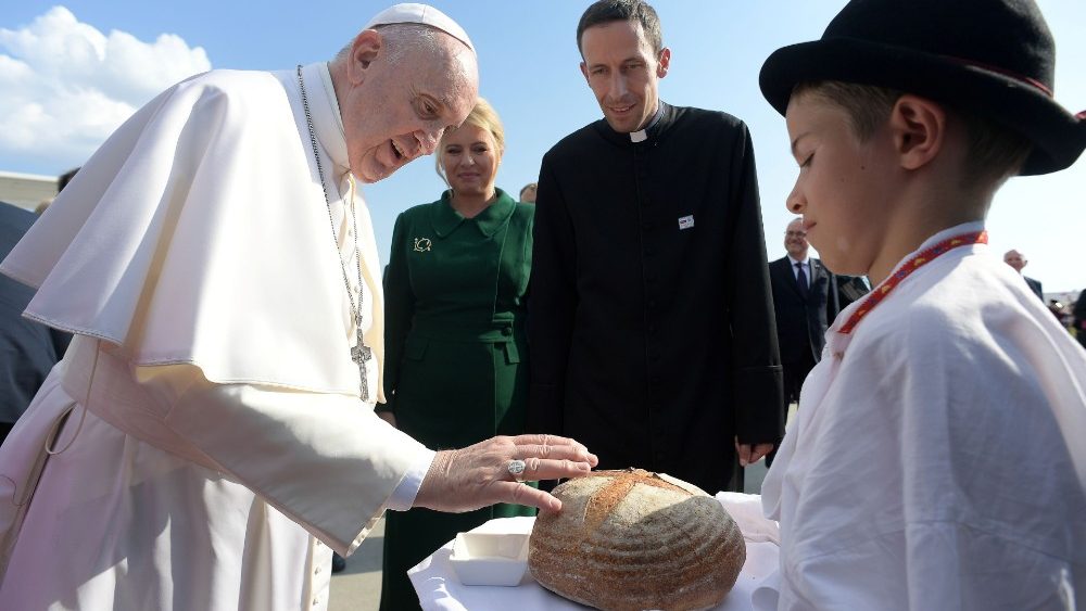 Pope Francis visits Bratislava