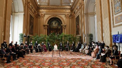 P&aacute;pež prijal &uacute;častn&iacute;kov stretnutia „Viera a veda: smerom ku COP26"