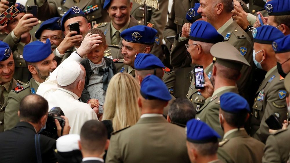 Pápež počas generálnej audiencie 6. októbra 2021