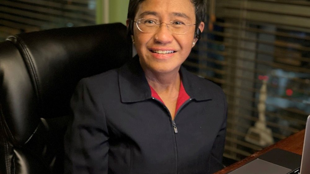 Maria Ressa, ganadora del Premio Nobel por la Paz