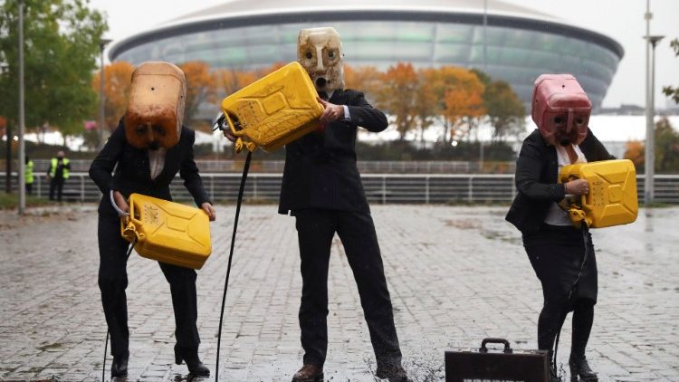 Die ersten Aktivisten sind schon in Glasgow eingetroffen