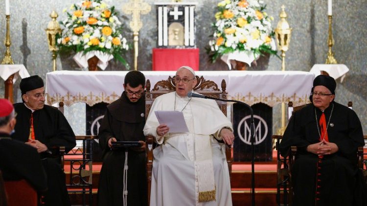 Discurso de Francisco nte el clero de Chipre