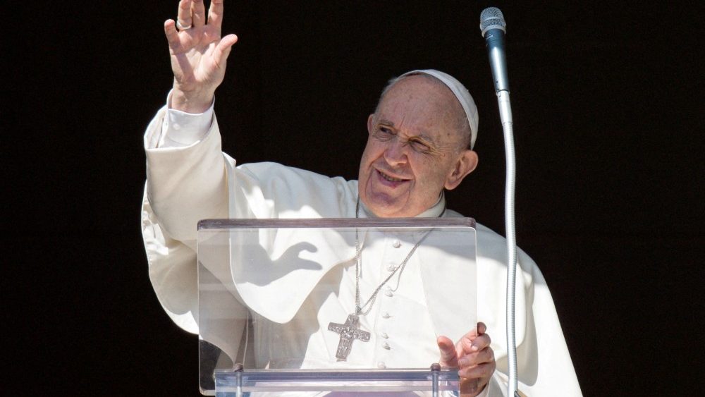 Franziskus beim Angelus