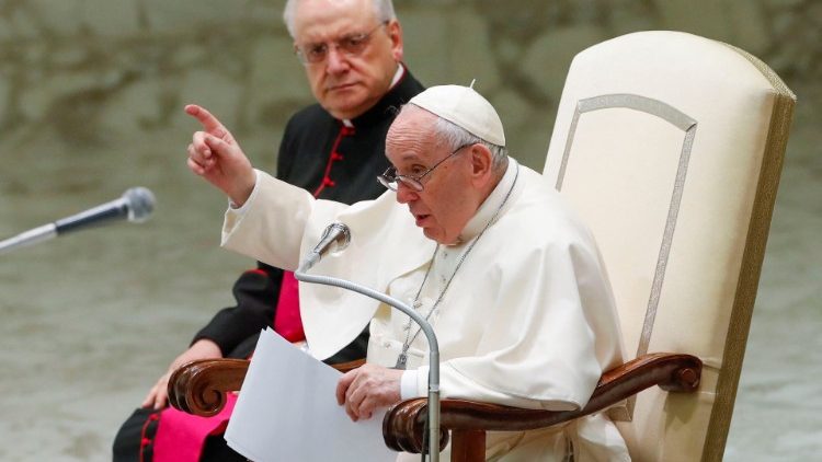 Pope Francis at the General Audience