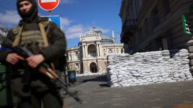 Odessa przygotowuje się na atak Rosjan