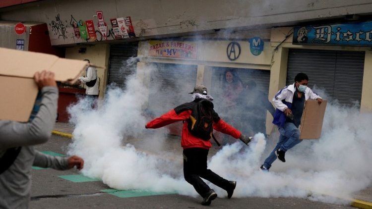 Proteste in Quito