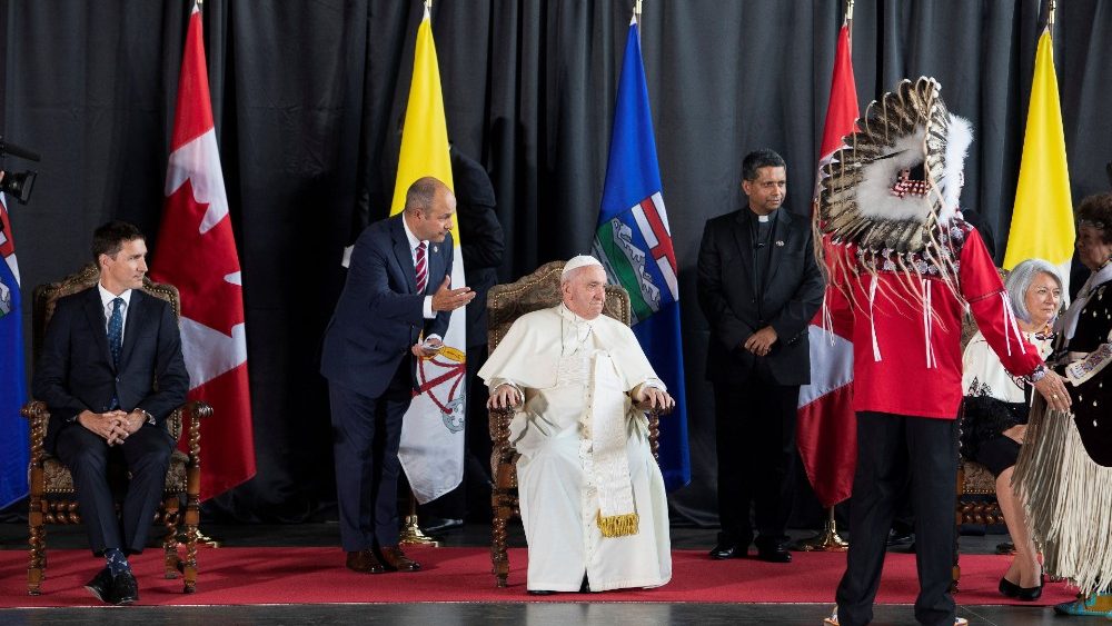 So zástupcami indiánskych národov po prílete