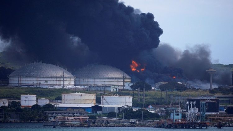 Incendie du dépôt pétrolier de Matanzas, Cuba, le 7 août 2022