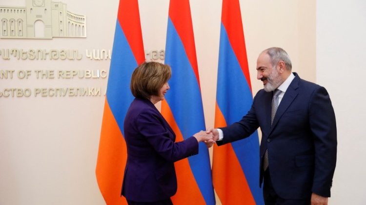 U.S. House of Representatives Speaker Nancy Pelosi visits Armenia