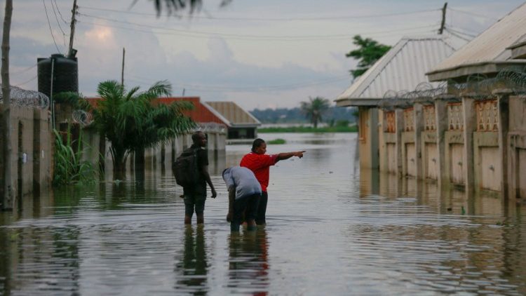 Wasser, soweit das Auge reicht
