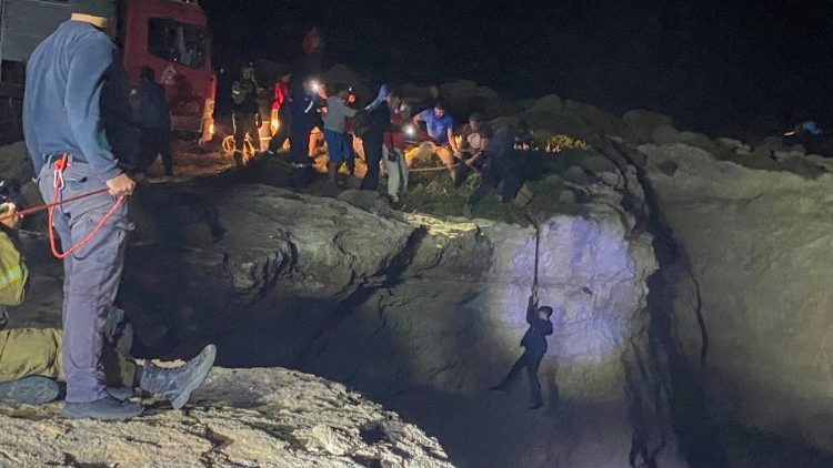 Migrant shipwreck on the island of Kythira