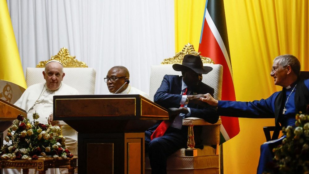 Pope Francis visits South Sudan