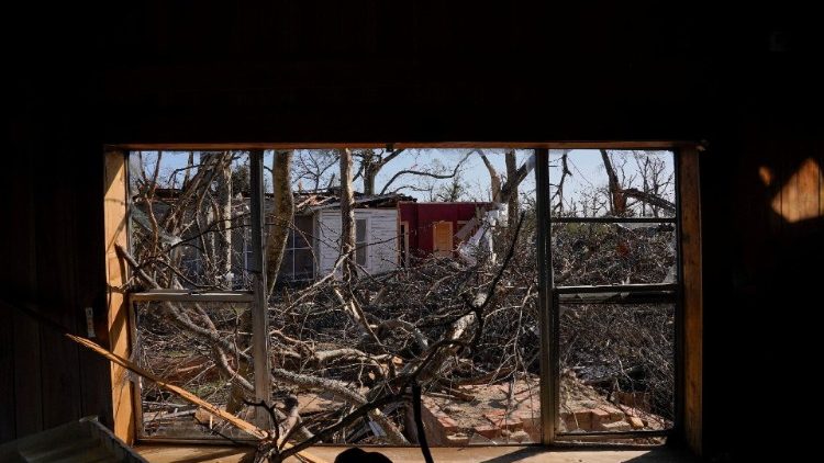 Тарнада абрынуліся на населеныя пункты ў цэнтры Місісіпі