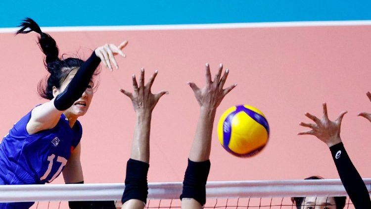 Match de volley féminin