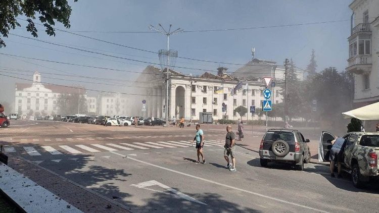 Ucraina: missili russi sulla città settentrionale di Chernihiv