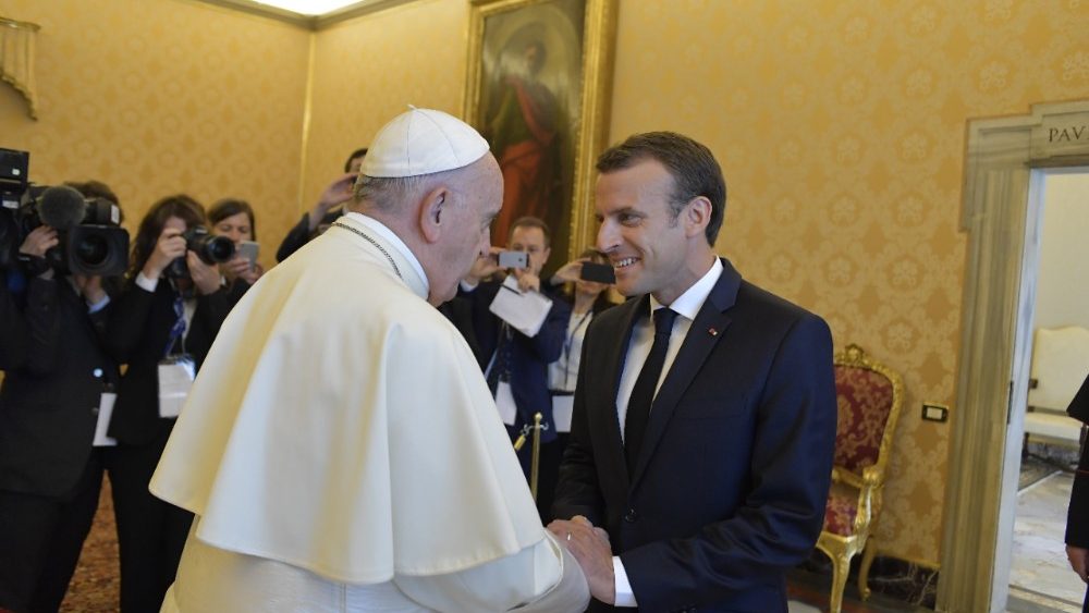 En juin 2018, visite du président Emmanuel Macron