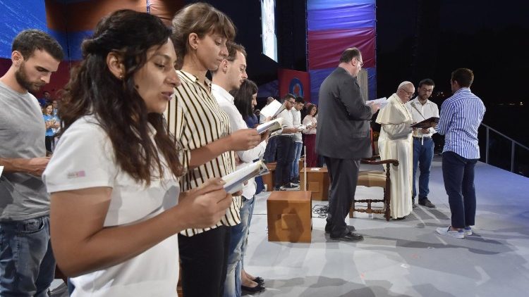 Spotkanie Papieża Franciszka z młodymi w Rzymie