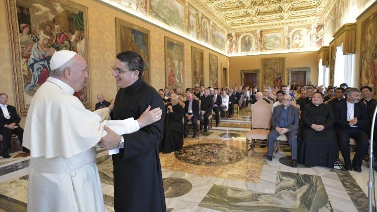 Pope addresses the Congregation of the Sons of Holy Mary Immaculate 