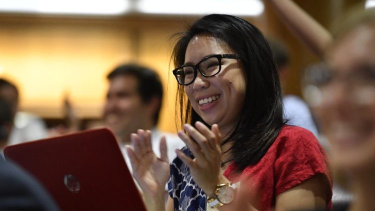 Pendant la Congrégation générale du 17 octobre au matin 