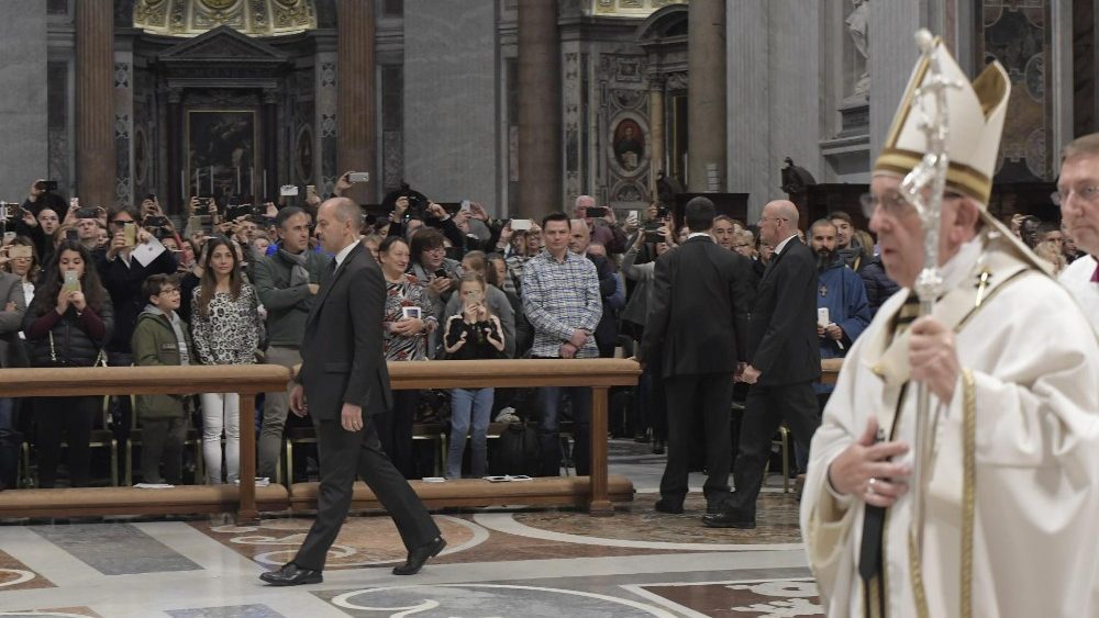 A santa missa de Francisco com os pobres em 2018