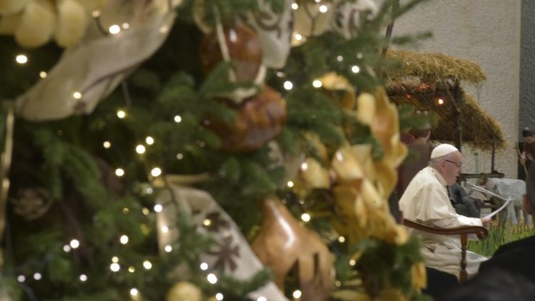 O Papa falou a cerca de 7 mil pessoas