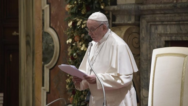 2018.12.21 Auguri Curia Romana