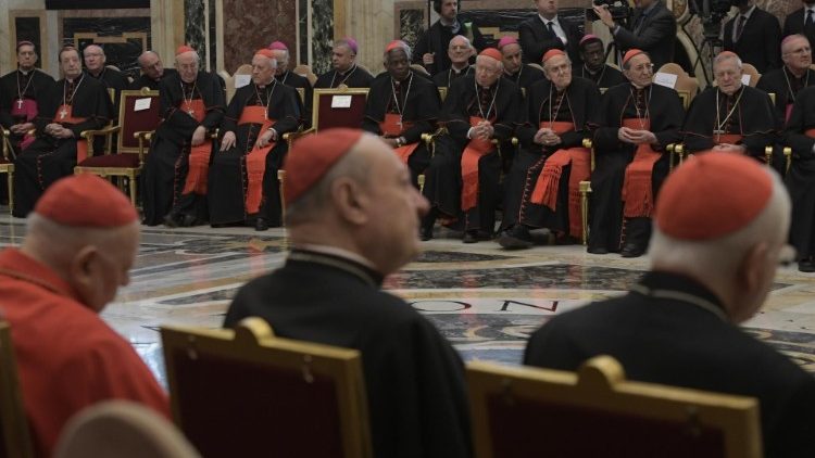 2018.12.21 Auguri Curia Romana