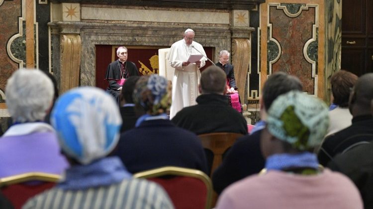 Audiencja dla misjonarzy i misjonarek Afryki