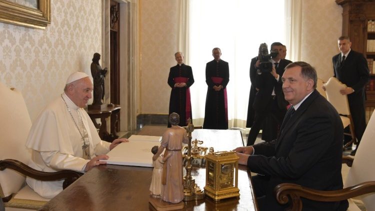 Przewodniczący prezydium Bośni i Hercegowiny u Papieża
