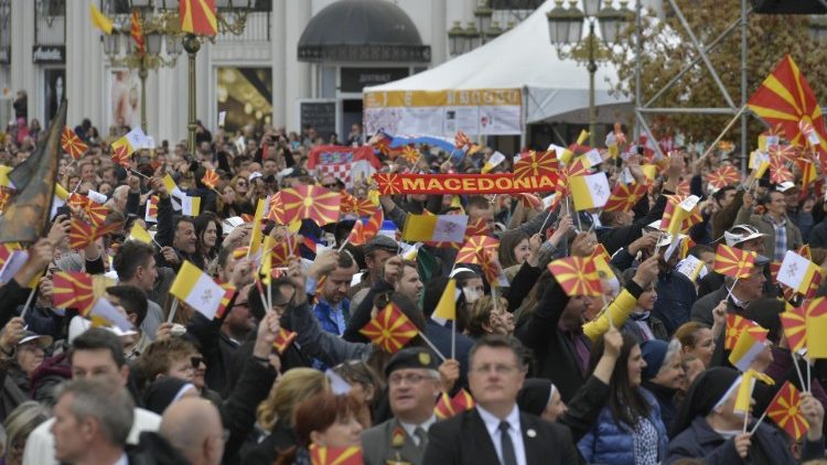 Papież w Macedonii Północnej 