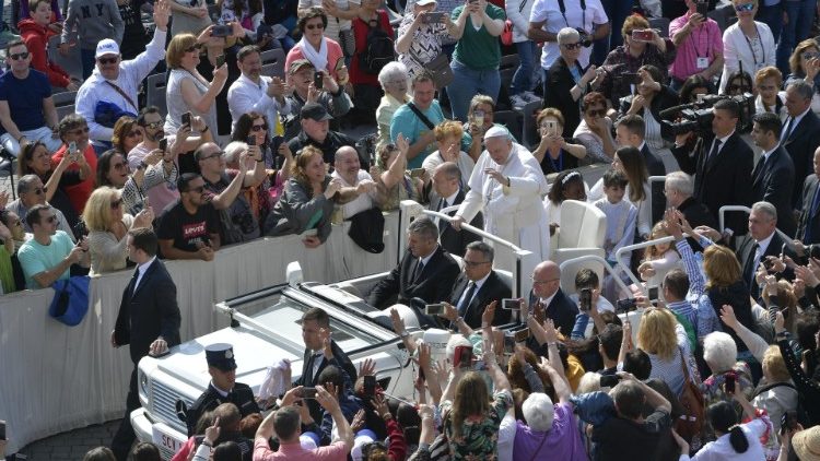 Spotkanie Papieża z członkami Areoklubu Polskiego