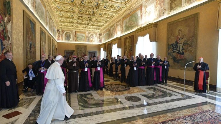 Audiencja dla uczestników Europejskiego Kongresu Powołaniowego