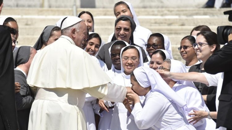 Eindrücke von der Generalaudienz an diesem Mittwoch