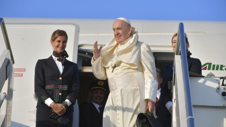 Franciszek w drodze do Afryki 