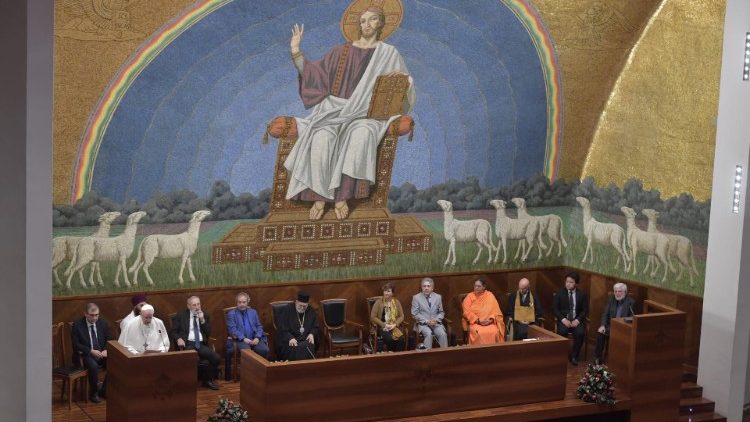 Visita del Papa a la Lateranense, 31 de octubre de 2019 (Foto de archivo)