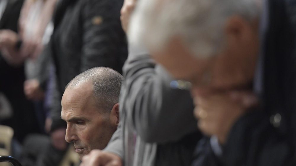 A celebração eucarística dos pobres com o Papa em 2017