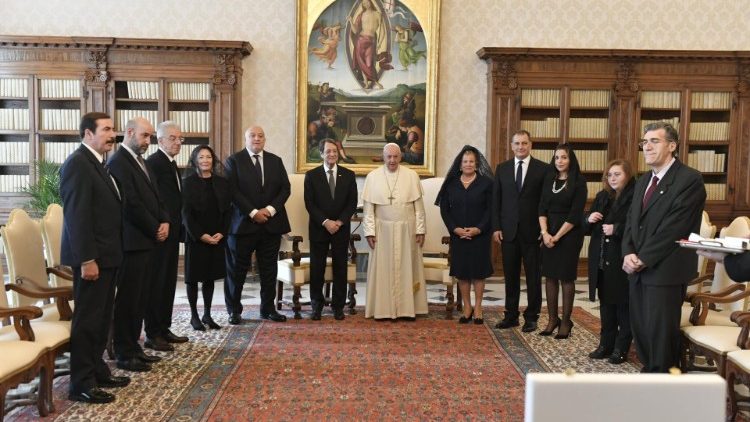 Papież: audiencja dla prezydenta Cypru