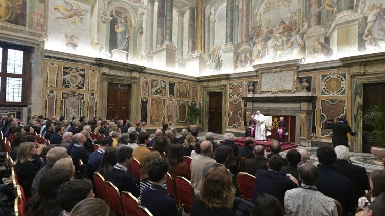 Papież do pracowników kina: jakie jest wasze spojrzenie?