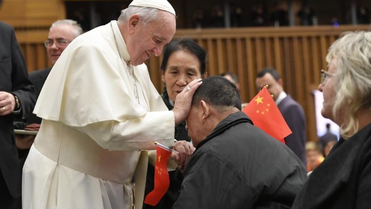 Papst Franziskus bei seiner Generalaudienz
