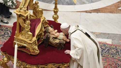 Messe de Noël: le Pape invite à «se laisser envelopper par la tendresse de Jésus»