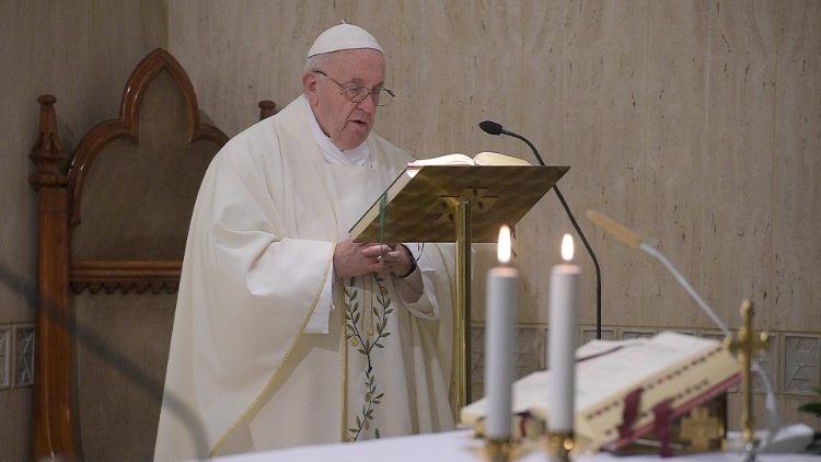 Papież: chrześcijanin jest posłuszny Słowu Pana