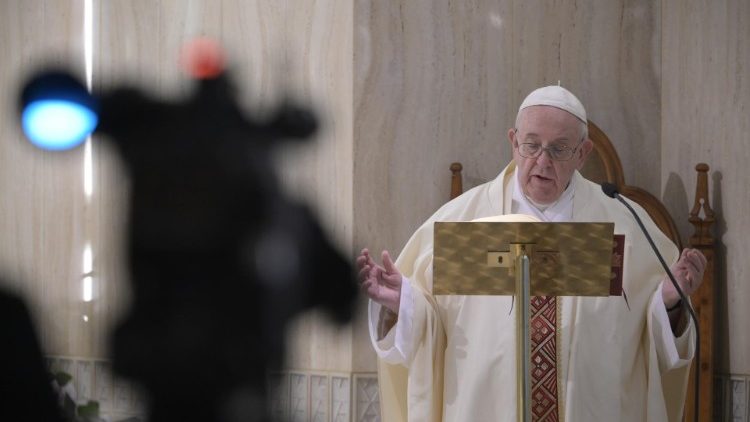 Die Frühmesse mit Franziskus