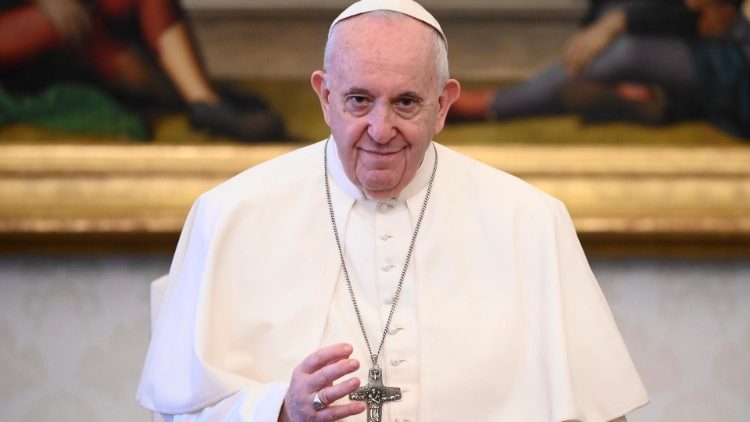Pope Francis during the General Audience of 17 June 2020