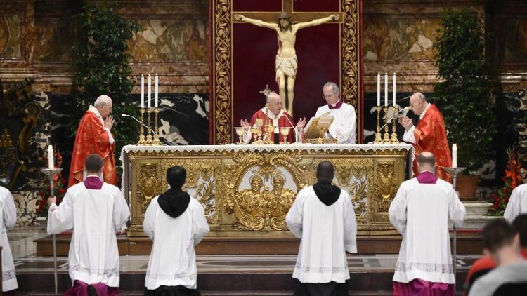 Msza w Bazylice św. Piotra