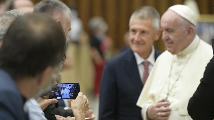 Der Papst bedankte sich bei den Freiwilligen