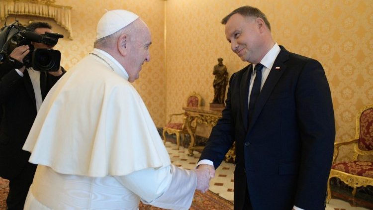 Prezydent Duda u Papieża Franciszka
