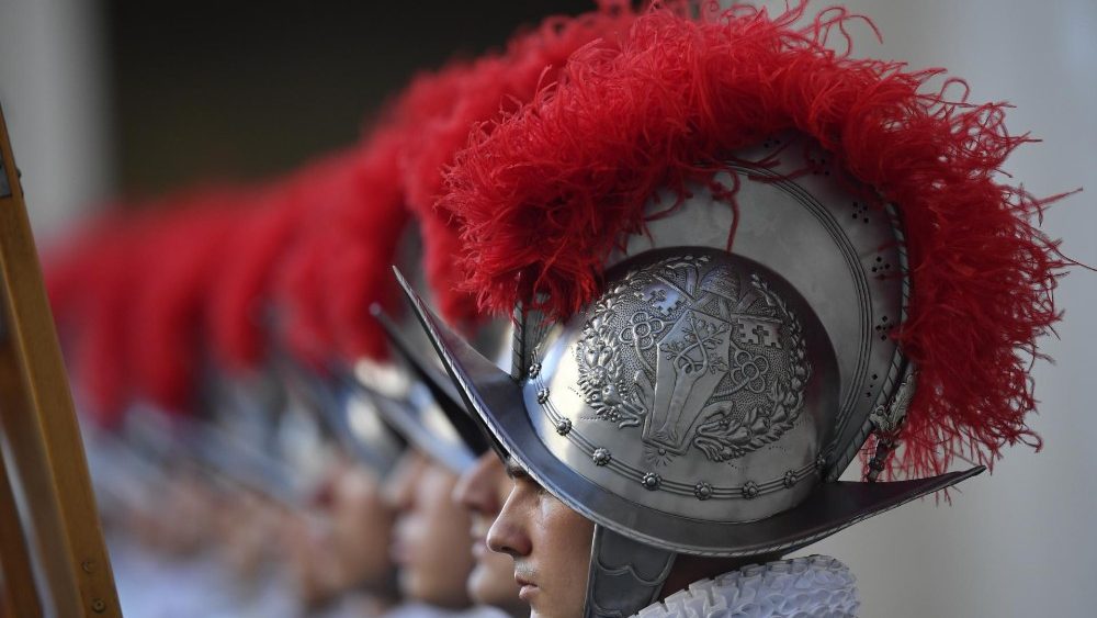 O juramento de novos recrutas em 2020