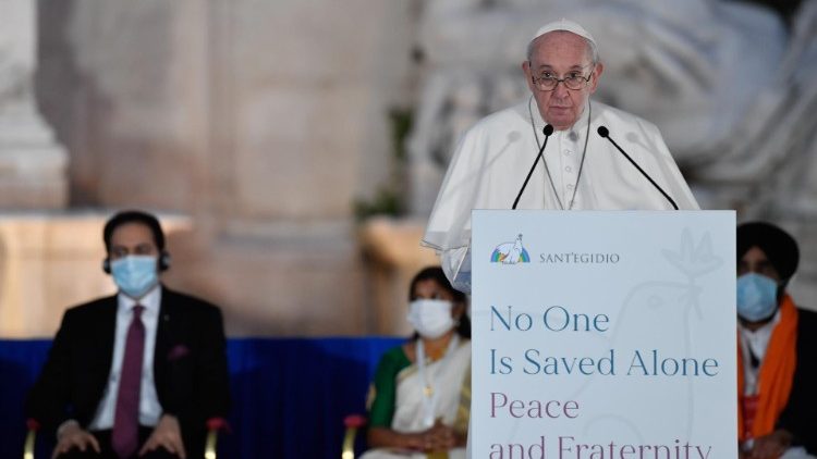 34-й межрелигиозный молебен о мире на Капитолийском холме в Риме