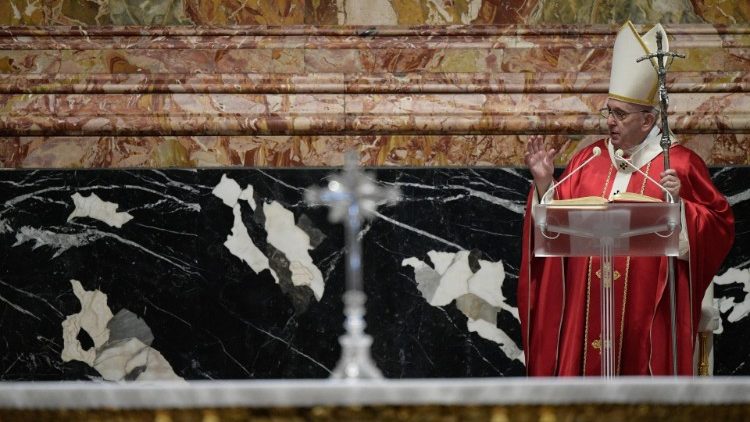 Papa Francesco nella Messa celebrata in suffragio dei cardinali e vescovi defunti nell'anno