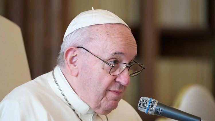 Papst Franziskus auf einem Archivbild